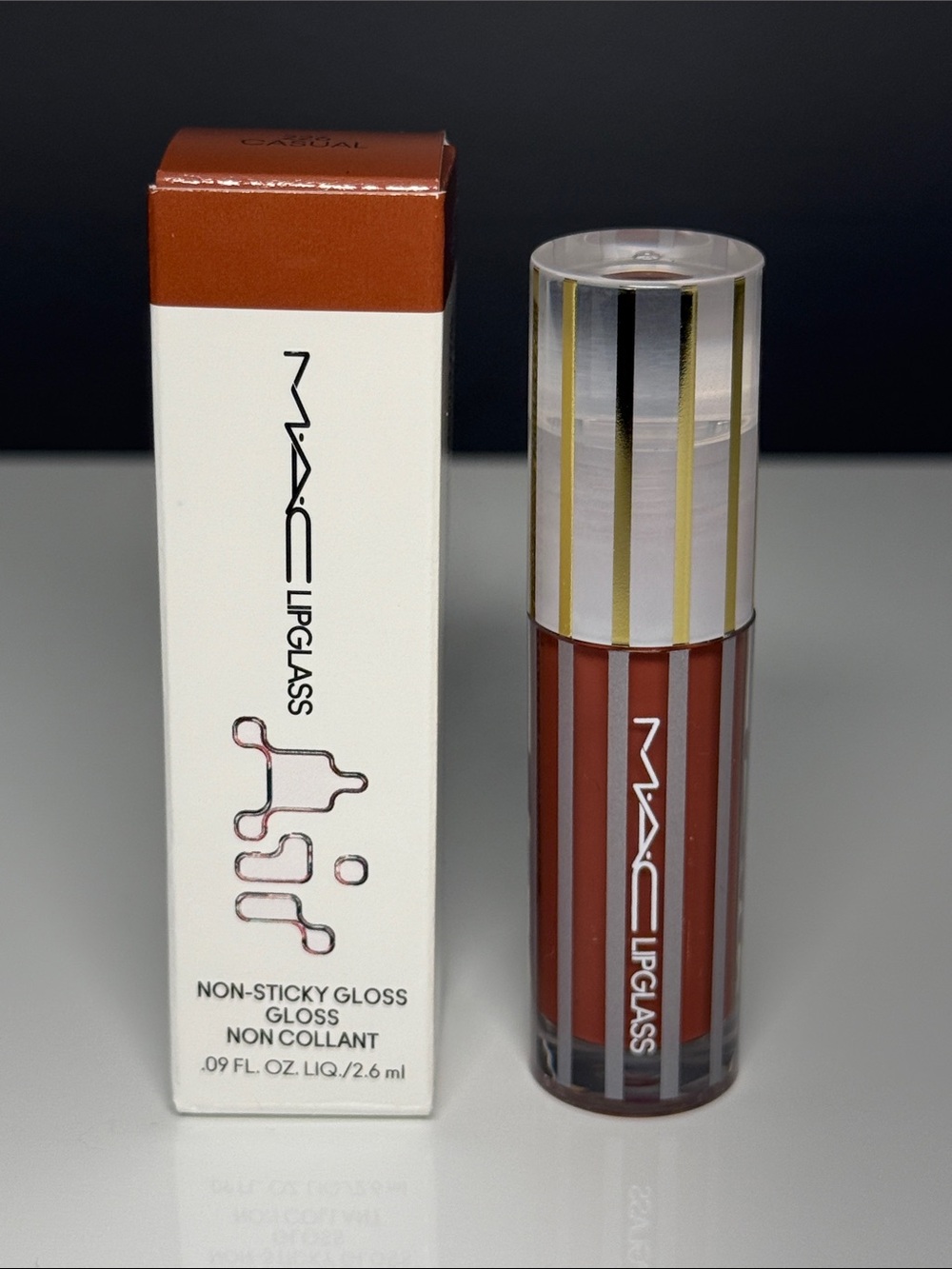 MAC Lipglass Gloss Mini- 226 Casual, new/unopened